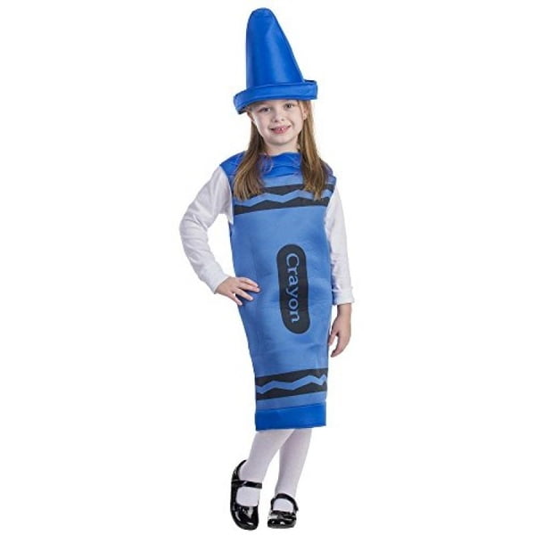 Blue Crayon Costume - Size L (12-14)