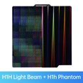 thumbnail image 2 of H1H 3D Printer Platform 257x257mm Build Plate Spring Steel Sheet Compatible with  /X1/X1E/P1P/P1S/A1 3D Printers No Magnetic Base - H1H Light Beam + H1H Phantom, 2 of 6