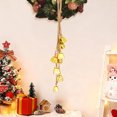 thumbnail image 1 of Fridja Sales Christmas Rope Trumpet Shabby Style Metal Hanging Cow Decoration, 1 of 5