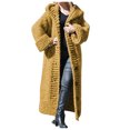 thumbnail image 1 of Kcodviy Women Casual Solid Knit Short Duster Button Plus Size Long Cardigans for Women Winter Sleeve Sweater Long Cardigan Sweater Vest Women Open Front Coat, 1 of 4