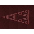 thumbnail image 1 of Ahgly Tapis Rectangulaire Lavable en Machine Intérieur Transitionnel Marron Chocolat, 4 Pieds x 6 Pieds, 1 of 7