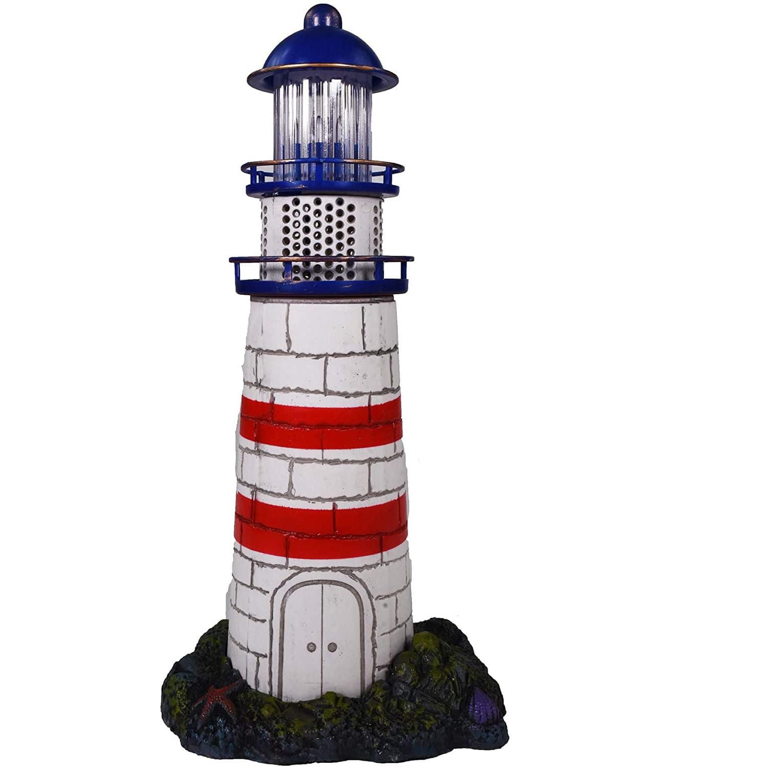 Penn Plax LED Lighthouse Aquarium Ornament