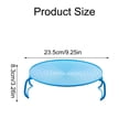 thumbnail image 3 of Ynlkorvg Rack 2 Pack Microwave Folding Tray Microwave Stacker Cooker 2 Tier Microwave Plate Stacker Microwave Heating Layered Tray With Foldable Handles For Bowls Water Cups, 3 of 7