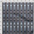 thumbnail image 3 of oneOone Cotton Silk Fabric Stripe & Geometric Ikat Decor Fabric Printed BTY 42 Inch Wide, 3 of 4