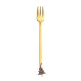thumbnail image 3 of Christmas Coffee Table Decorations Home Christmas Decorations Metal Coffee Fork Stirring Spoon Christmas Table Decorations New Year Christmas Party Table Decorations, 3 of 8