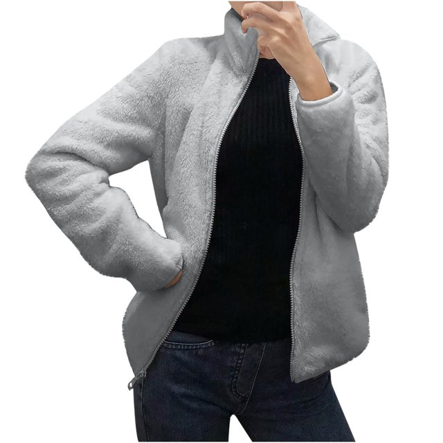 Pompotops Femmes Sales Manches Longues Tour-vers le Bas Col Patchwork Pull T-Shirt Chemisier Tops