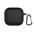 thumbnail image 1 of GadgetCom Replacement Case Compatible with Apple AirPods 4 , Shockproof Silicone Earbuds Pouch Cover With Clip Hook, 1 of 2