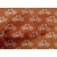 thumbnail image 4 of oneOone Cotton Poplin Fabric Dot & Bicycle Block Print Sewing Fabric BTY 42 Inch Wide, 4 of 4