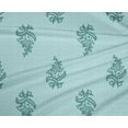 thumbnail image 4 of oneOone Tissu Polyester Lycra Feuilles & Floral Imprimé Bloc Tissu BTY 56 Pouces de Large, 4 of 4