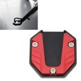 thumbnail image 4 of Motorcycle Side Stand Plate Pad, Kickstand Extender Foot Side Stand Anodic Oxidation Coloring Wear Resistant Universal  For Outdoor  Black,Red,Blue, 4 of 8