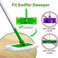 thumbnail image 2 of X-Large Dust Mop Refill for  Sweeper XL Mop - 4 Pack Washable & Reusable  Microfiber Mop Pad Refills for Wet & Dry Hard-Floor Cleaning, 2 of 9