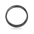 thumbnail image 2 of 14k Black Gold Mens 6mm High Polished Step Cut Wedding Band, 2 of 2
