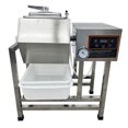 thumbnail image 4 of 45L Meat Vegetable Tumbler Marinator Stainless Steel Meat Curing Tumbling Machine with Vacuum Pump, 4 of 16