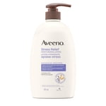 Aveeno Stress Relief Moisturizing Lotion, Lavender, Non Comedogenic Moisturizer