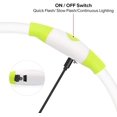 thumbnail image 3 of USB Rechargeable LED Dog Collar Glowing pet Dog Collar for Night Safety  Water Resistant Cuttable TPU Light Up Collars Fashion Light up Collar for Small Medium Large Dogs, 3 of 12