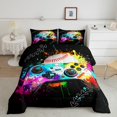 thumbnail image 1 of Kids Game Comforter Sets Queen Size,Comforters & Duvets,Ultra Soft 3 Pieces, 1 of 6
