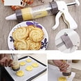 thumbnail image 3 of DIY Biscuit Machine Cookie Maker Icing Cookie Press Set with Stamp and Nozzles Home Bakery Baking Tool, 3 of 9