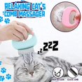 thumbnail image 2 of Brosse à Shampooing pour Chat avec Peigne en Silicone pour Enlever les Poils à Nœud Ouvert, 2 of 5