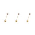 thumbnail image 3 of Transemion 1/2/3/5 Cartoon Adorable Restaurant Hotel Tableware Portable Washable Stainless Steel Stirring Mixing Dinnerware Cake Flatware Candy Spoon Rainbow 3PCS, 3 of 6