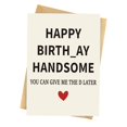 thumbnail image 1 of New Birthday Card With Envelope Fun Birthday Card Humorous Birthday Gift Blessing Card, 1 of 5