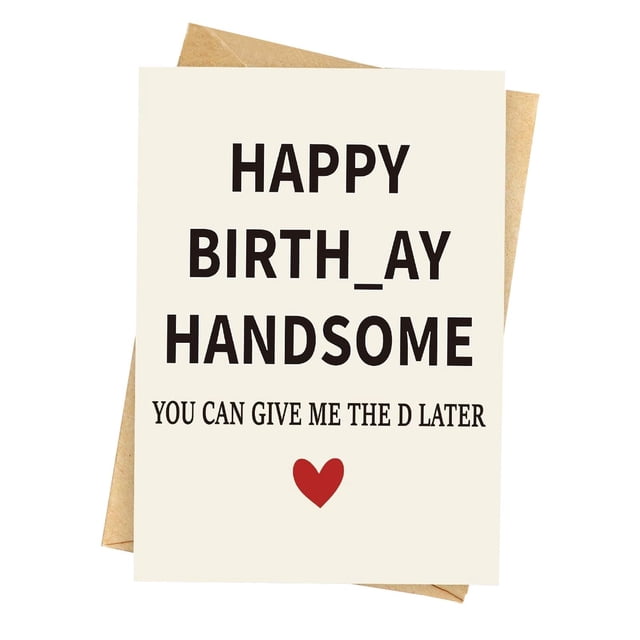 New Birthday Card With Envelope Fun Birthday Card Humorous Birthday Gift Blessing Card