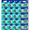 thumbnail image 1 of Murata 357/303 SR44/W/SW Battery 1.55V Silver Oxide Watch Button Cell (20 Batteries), 1 of 5