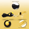 thumbnail image 4 of Stainless Steel Gold Metal Whistle for Referee Outdoor Sports Training Calls, 4 of 4