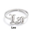 thumbnail image 1 of EGNMCR Rings Twelve English Letter Opening Stainless Steel stud earring, 1 of 2