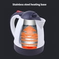 thumbnail image 3 of 1000mL Car Electric Kettle 12V 150W Portable Cigarette Lighter Kettle for Trip Travel White, 3 of 7