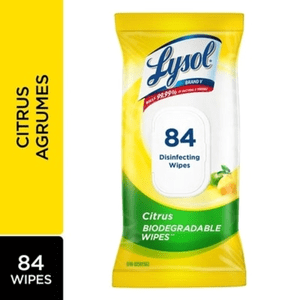 Lysol Citrus Disinfecting Wipes Flat Pack