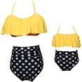 thumbnail image 1 of Girls Swimsuit High Waisted Two Pieces Bikini Set Swimwear Bathing Suits, 1 of 7