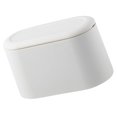 thumbnail image 1 of USHOBE Seau à Déchets pour Usage Quotidien Poubelle de Bureau Blanc PP Réutilisable 1 Pcs, 1 of 8