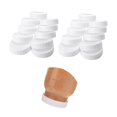thumbnail image 1 of EIMELI 24-Pack Plastic Mason Jars  70mm White Lids for 16 oz Mason Jars  Durable Storage Solution, 1 of 7