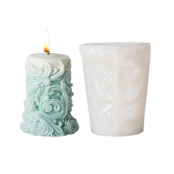 ZZHZGZ Canada Clearance Sale The Uniquely Designed Silicone Candle Helps You Easily Create Various Shapes of Candles Making It An Excellent Choice For Parties Festivals and Family Gatherings!