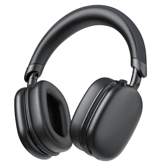 Active -45 dB,Bluetooth Headphones 5.4 60H Playtime , Écouteurs Sans Fil, Appel Clair, Bass Boosted by 90 %, Casque Circum-Aural Confortable pour Voyage Maison Bureau PC Noir