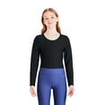 thumbnail image 4 of Athletic Works Girls' Long Sleeve Rib Top, 4 of 6