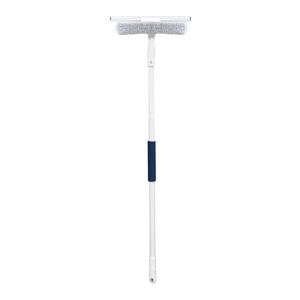 Unger Raclette de Fenêtre en Microfibre de 14 Po avec Brosse et Poteau de 5 Pi