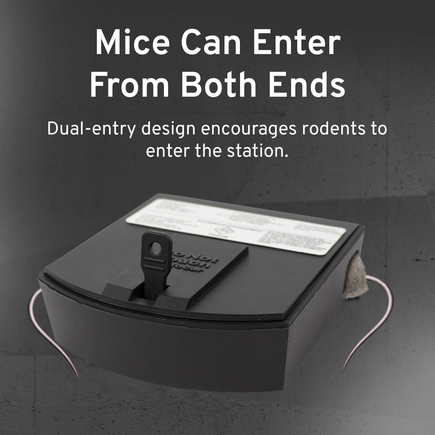 Victor Fast-Kill Brand Refillable Mouse Bait Station – 8 Baits
