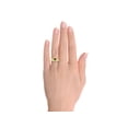thumbnail image 2 of RYLOS Rings Gold Plated Silver Claddah Love, Loyalty & Friendship Heart 6MM Gem Irish Wedding Band Claddagh Rings September Sapphire Jewelry Size 8, 2 of 6