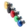 thumbnail image 4 of MYG 19mm Metal Push Button Switch 1NO Momentary Self-reset Mushroom Head Screw Feet, 4 of 8