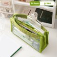 thumbnail image 4 of Pencil Box, Marker Case Organizer Large Capacity Pencil Case Clear Crayon Container School Pencil Box Stationery Pouch Box Of Pencils, 4 of 6