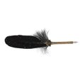 thumbnail image 3 of Feather Pen, Retro Elegant Replaceable Nibs Quill Pen Set  For Office For Home For School Black, 3 of 8
