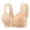 Beige, variant on Comfortable Large Cup Casual Home Wear Bra for Everyday Comfort and Support Without Underwire Fashion Back Shine