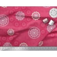 thumbnail image 3 of Soimoi Moss Georgette Fabric Mandala Ethnic Print Sewing Fabric Yard 42 Inch Wide, 3 of 3