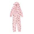 thumbnail image 2 of Combinaison pour Femmes, Pyjama à Manches Longues pour Femmes, Justaucorps, Tenues de Nuit, Combinaison à Capuche, Combinaisons d'Automne pour Femmes 2023 en Liquidation, 2 of 9