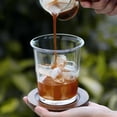 thumbnail image 2 of Sentmoon Coffee Cups Clear Cups Transparent Glass Coffee Glass Home Milk Cup Breakfast Cup Milk Tea Cup High Value Water Cup, 2 of 7