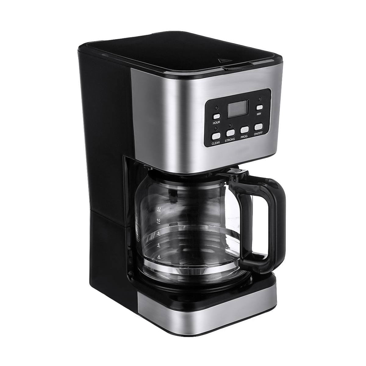 Coffee Machine, Family Filter Coffee Maker, Keep Warm, Stop Drip Technology