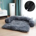 thumbnail image 1 of TopLLC Comfortable Plush Kennel Dogs Pet Litter Deep Sleep PV Litter Sleeping Bed, 1 of 3