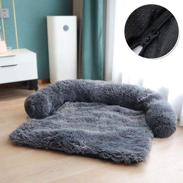 TopLLC Comfortable Plush Kennel Dogs Pet Litter Deep Sleep PV Litter Sleeping Bed