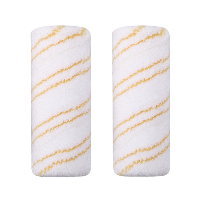 Floor Cleaner Roller Replacement Set Kit 2 Pcs Multi-Surface Rollers Replacement for Karcher FC3 FC3D FC5 FC5D Hard Floor Cleaners Machine Washable